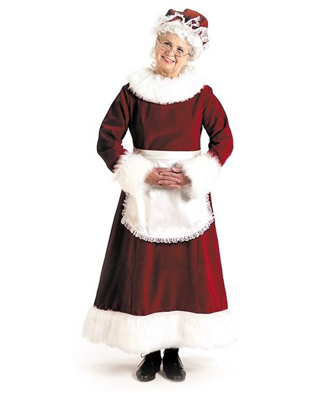 Mrs Claus Dress Adult Costume