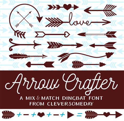 Download free fonts for windows and mac. Arrow Crafter | dafont.com