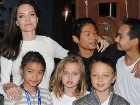 Angelina Jolie Brings All Her Kids Out To The Premiere Of Her New Film