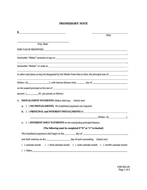 Free Promissory Note Templates Forms Word Pdf Templatelab