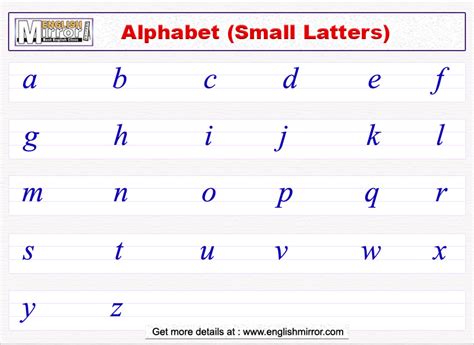 How to write capital letters in 4 lines notebook? English Alphabet Capital and Small letters - English Mirror