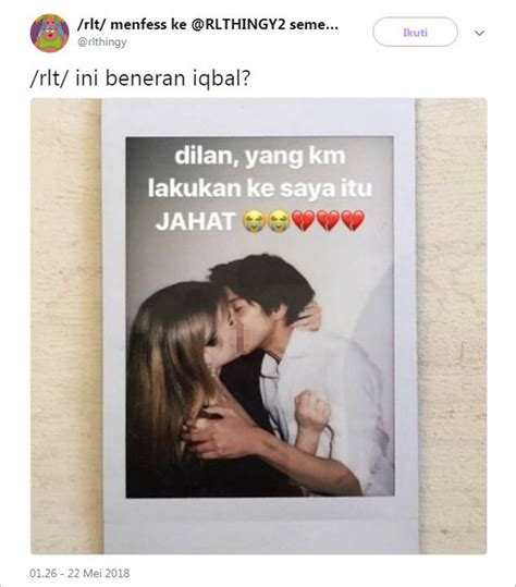 Foto pacar iqbal ramadhan sekarang. Iqbaal Ramadhan Bungkam Ditanya Foto Cium Bibir Bule ...