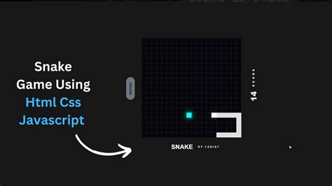 How To Create Snake Game Game Development Using Html Css Javascript