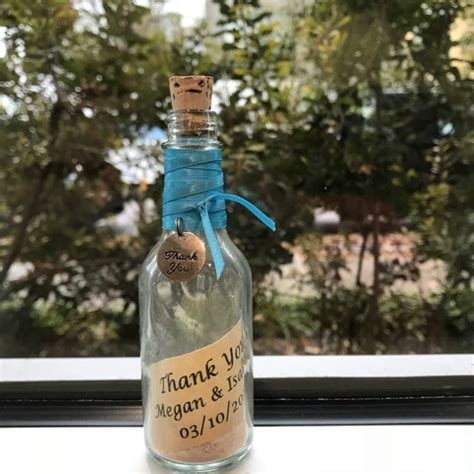 A big thank you to all!!!!…. Unique Beach Wedding Invitations in a Bottle | Destination ...