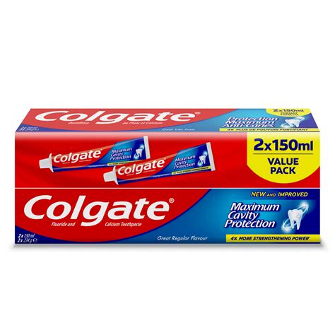 Colgate Maximum Cavity Protection Great Regular Flavour Toothpaste 2 X