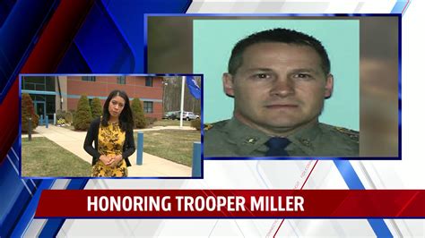 Community Mourns The Loss Of State Trooper Killed In Tractor Trailer