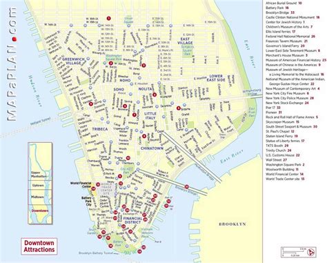 Filenew York Manhattan Printable Tourist Attractions Map Throughout Images