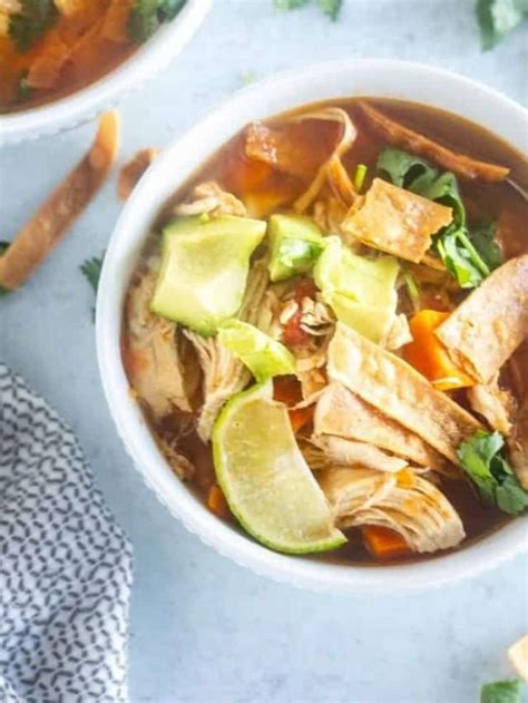 Keto Chicken Tortilla Soup Story Cassidys Craveable Creations