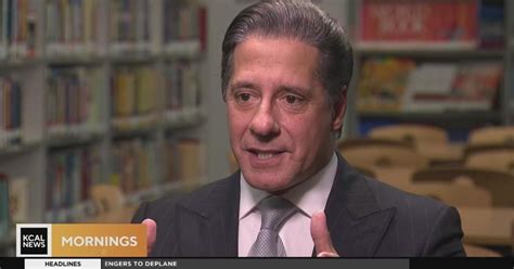 Lausd Superintendent Alberto Carvalho Sits Down With Kcal News Cbs