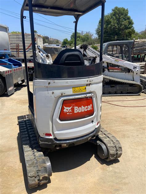 2016 Bobcat E20 Mini Excavator Borneman Trucking Inc