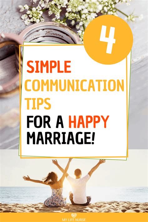 4 Simple Communication Tips For A Happy Marriage In 2020 Tips To Be