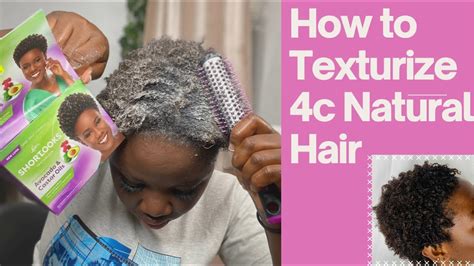 How To Safely Texturize 4c Natural Hair Short Looks Texturized Curl