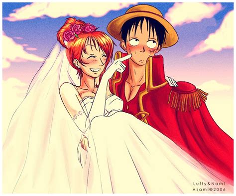 Bride And Groom One Piece Manga One Piece Luffy One Piece Nami