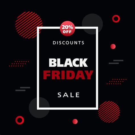 Premium Vector Black Friday Sale Banner