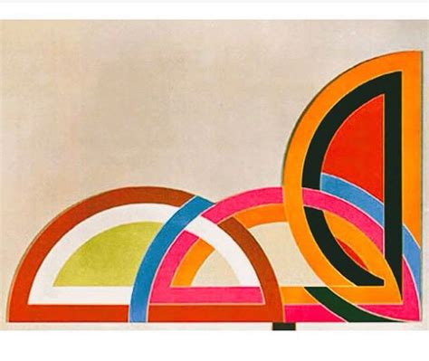 Frank Stella Frank Stella Art Geometric Shapes