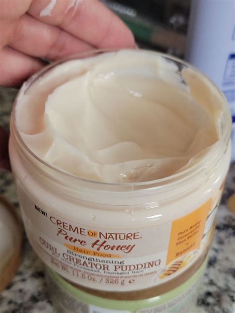 Curly Product Review Creme Of Natures Pure Honey Hair Food Collection