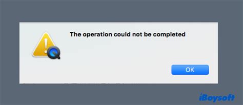 Fixed Quicktime Operation Could Not Be Completed Error 2022
