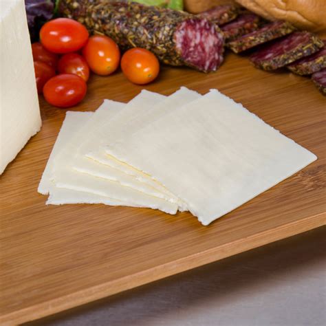 Can be grated, sliced, melted, or cut into cubes. Bongards 5 lb. Solid Block White American Cheese