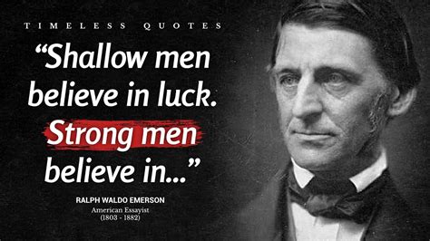 42 Best Ralph Waldo Emerson Quotes Will Help You Live A Great Life Timeless Quotes Youtube