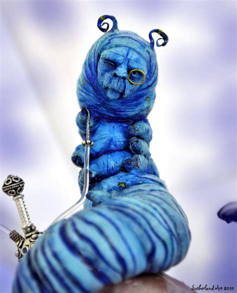 Blue Caterpillar Alice By Sutherlandart On Deviantart