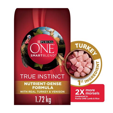 Find out as we review their natural dog food range. Purina ONE Smartblend True Instinct Natural Dry Dog Food ...