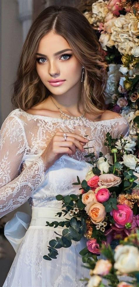 калейдоскоп Wedding Girl Beautiful Girl Face Girls With Flowers