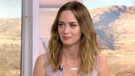 Emily Blunt Gets Serious About Political Citizenship Joke I Really