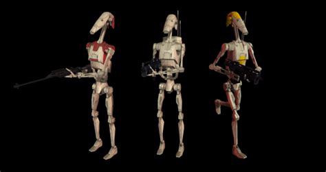 B1 Battle Droid Pack Addon Republic Assault The Clone Wars Mod For