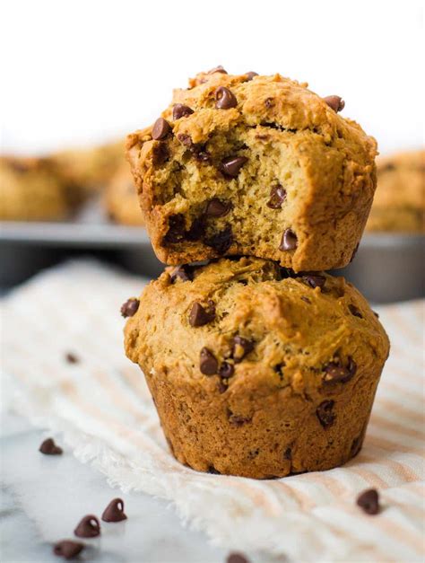 Chocolate Chip Vegan Muffins Food With Feeling