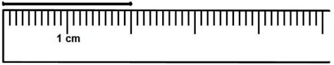 The distance between any two large numbered lines is 1 inch. Using A Metric Ruler, Centimeters and Millimeter