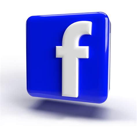 Icono De Logotipo De Facebook 3d Color Azul Png 9995711 Png