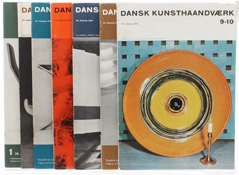 Dansk KunsthaandvÆrk Danish Arts And Crafts Journal For Interior