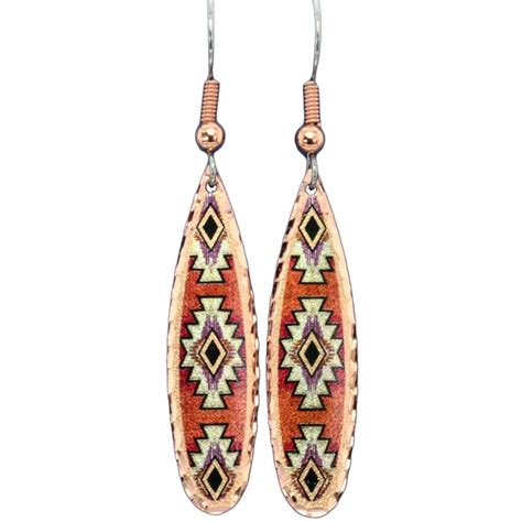 Dainty Teardrop Native American Earrings Buy Native Earrings