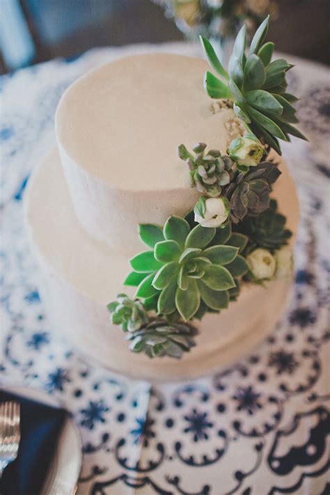 Succulent Wedding Cake Decorations The Joy Of Plants