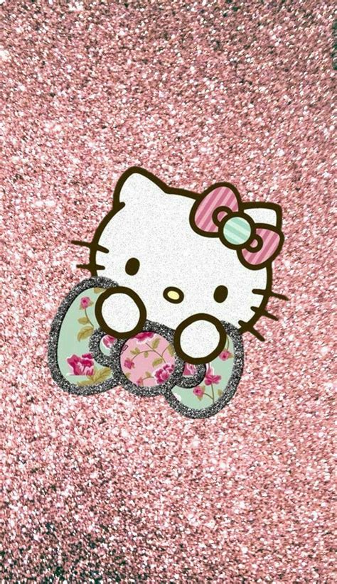 Hello Kitty Glitter Wallpapers Top Free Hello Kitty Glitter