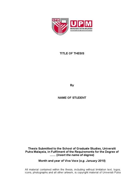 Typeset would allow download of your references in thesis template for universiti putra malaysia (english). Skpsi1 Thesis Format b5 Preliminary Chapter (1) | Thesis ...