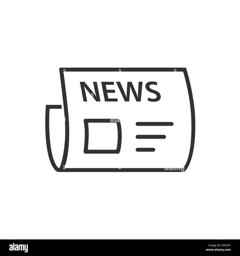 Front Page Newspaper Stock Vector Images Alamy