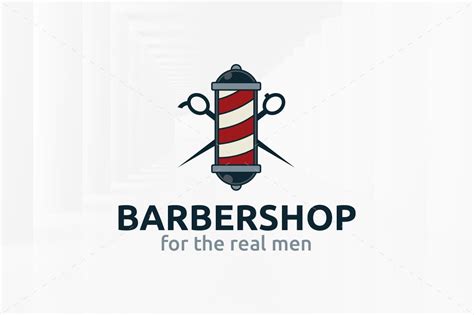 Ready in ai, svg, eps or psd. Barber Shop Logo Template ~ Logo Templates ~ Creative Market