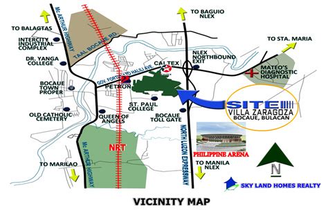 Villa Zaragoza Bocaue Bulacan Near Phil Arena Vicinity Map
