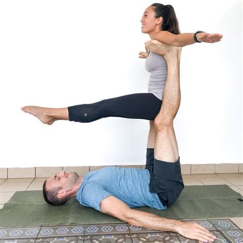 And Control While Flowing Into The Couples Yoga Poses Yoga Poses For