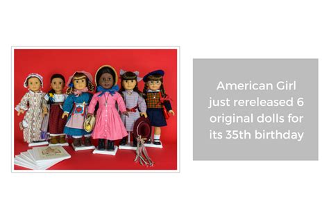 American Girl Just Rereleased Six Original Dolls For Its 35th Birthday