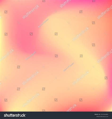 Sunrise Bright Pink Watercolor Sunset Gradient Stock Vector Royalty