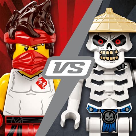 Lego® Ninjago® 71730 Set De Bataille épique Kai Contre Skulkin La