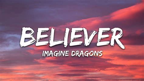 Bildergebnis Für Imagine Dragons Believer Logo Believer Song Fondo De