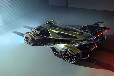 Lamborghinis V12 Vision Gran Turismo Concept Is Pointy On The Moon