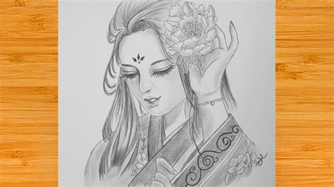 How To Draw Princess In Chinese Semi Realistic Traditional Chinese