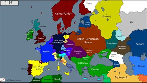 1200 Map Of Europe World Century Map