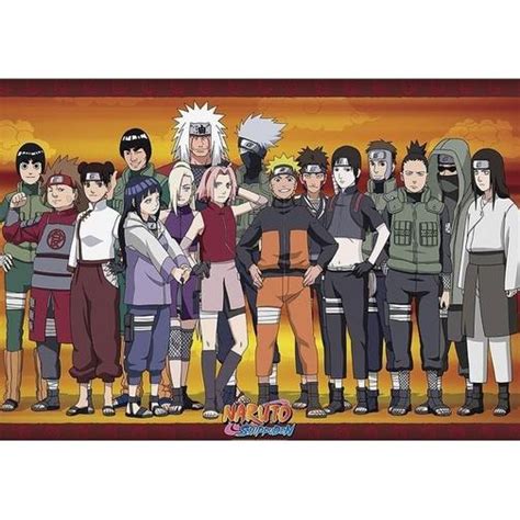 Abystyle Naruto Shippuden Affisch Ninjas Poster Pris