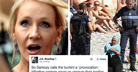 J K Rowling Reveals Sexism Of Burkini Ban In France Attn