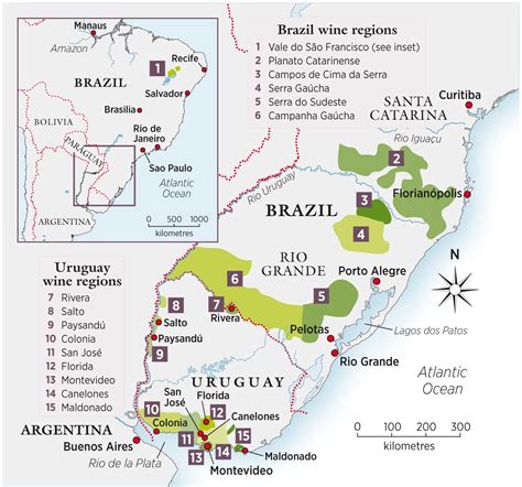 Uruguay von mapcarta, die offene karte. Uruguay Wein-map - Karte von Uruguay-Wein (South America ...